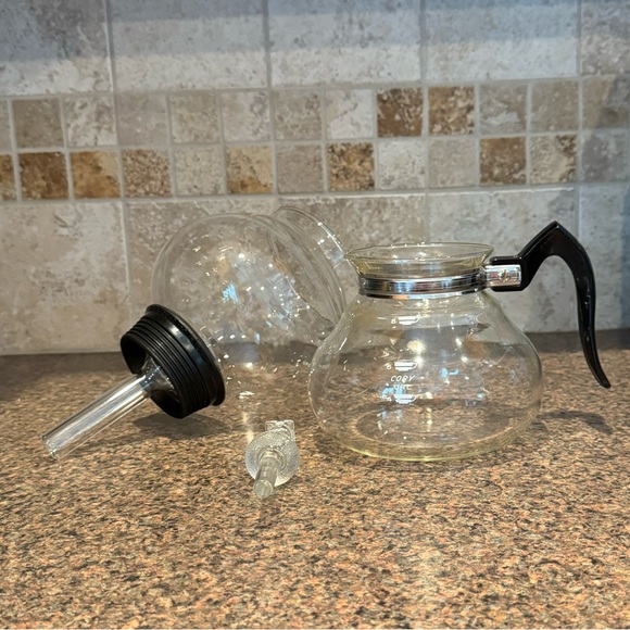 Vintage Cory Glass Coffee Vacuum Brewer Pot 4-8 Cup DKG-S Original Box - Picture 4 of 4